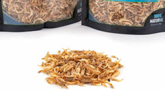 Fluker's Grub Bag Turtle Treats, High Protein Freeze Dried River Shrimp, For Aquatic Turtles, Amphibians, and Reptiles, 6 oz