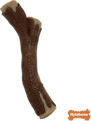 Nylabone Strong Chew Real Wood Stick Chew Toy for Dogs, Maple Bacon Flavor