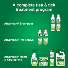 Advantage Household Spot & Crevice Spray | Kills Fleas & Ticks & Bedbugs | 24 oz.
