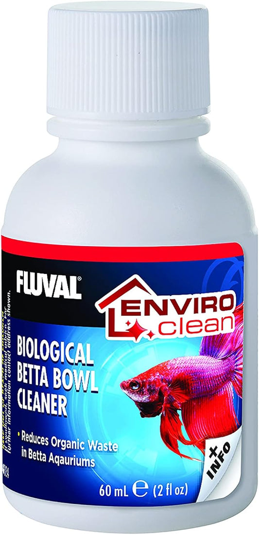 Fluval Betta Enviro Clean, Biological Aquarium Water Treatment, 2 Oz.,White