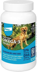 Elanco Free Form Snip Tips Omega-3 Fish Oil Liquid Supplement for Small Dogs and Cats, 60 Count