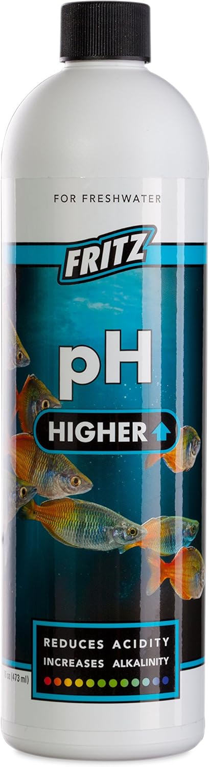 Fritz Aquatics 81104 Fritz pH Higher for Fresh and Salt Water Aquariums, 16-Ounce