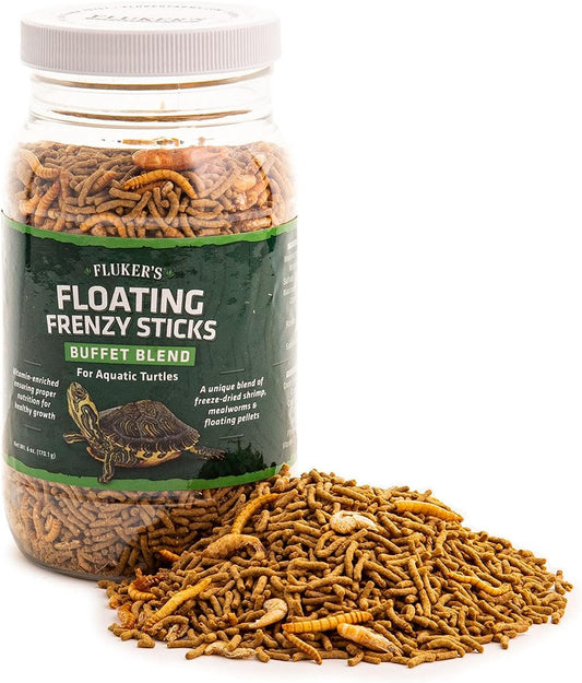 Fluker's Aquatic Turtle Buffet Blend Feeding Frenzy Sticks