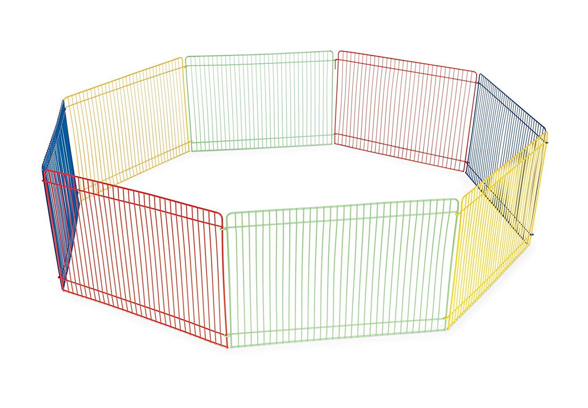 Prevue Pet Products Multi-Color Small Pet Playpen 40090
