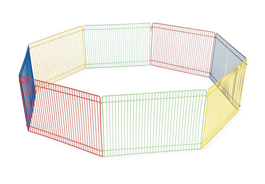 Prevue Pet Products Multi-Color Small Pet Playpen 40090