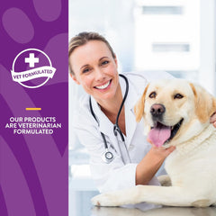 NaturVet VitaPet Adult Daily Vitamins for Dogs With Breath Aid – Includes Full Spectrum of Vitamins, Minerals, Omega-6 Fatty Acids, Parsley – Designed for Dogs Over 1 Year – 60 Ct.