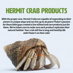 Fluker's All Natural Premium Hermit Crab Sand Substrate, Sand Mixture with Coconut Fiber, For Hermit Crab Tanks, 6 lbs.