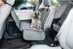 Dog Gone Smart Pet Products Single Backseat Dog Cover for Car - Highly Absorbent Microfiber Material w/Hammock Safety Feature - Durable Oxford Water-Proof Fabric (44In X 35 in)