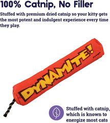 Petstages Catstages Green Magic Dynamite Stick Catnip Cat Toy