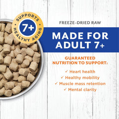 INSTINCT DOG LONGEVITY FREEZE-DRIED GRAIN FREE SENIOR POLLOCK 14OZ