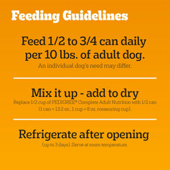 Pedigree Choice Cuts In Gravy Combo Pack Beef & Country Stew Wet Dog Food 13.2 Oz. (12 Count)