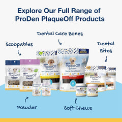 NaturVet ProDen PlaqueOff Powder for Cats - Plaque & Tartar Reducer, Breath Freshener, Feline Oral Care - 40g