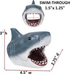Penn-Plax Officially Licensed Universal Studios Jaws Swim-Thru Décor