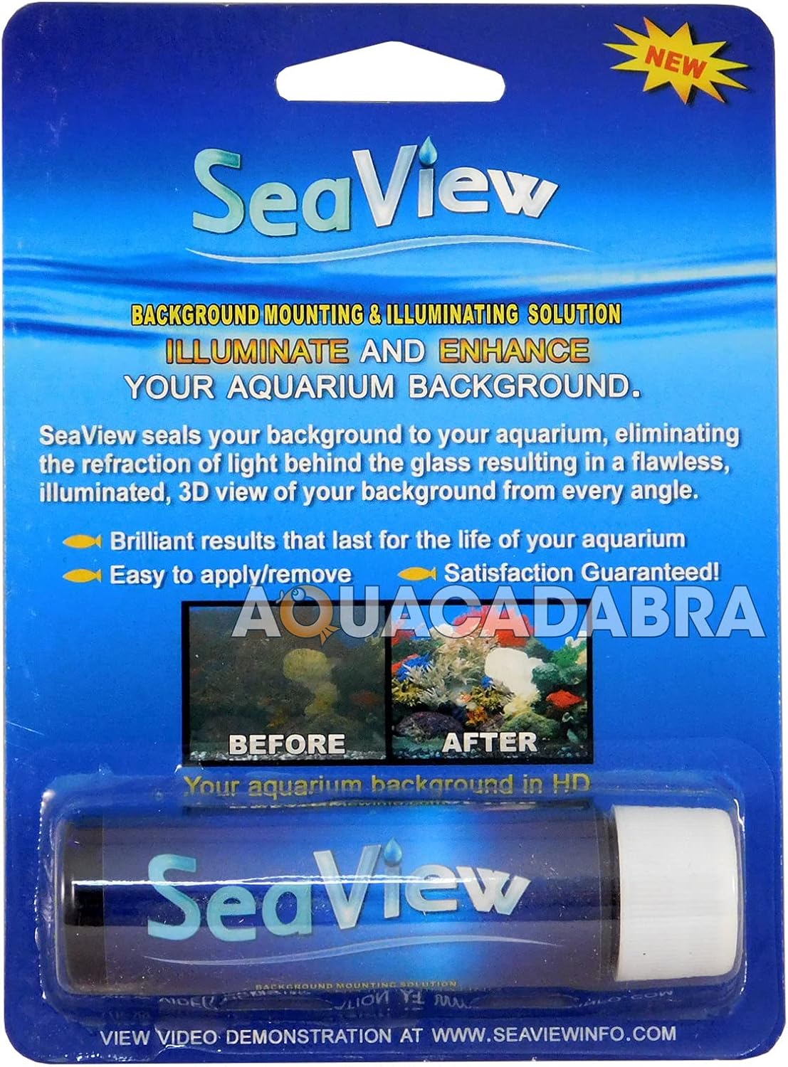 Seaview AVWSV9733 Seaview Mounting and Illumination Solution for Aquarium Background