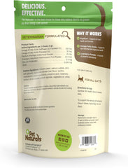 Pet Naturals Hairball - 30 Chicken-Flavored Chews - Cat Supplements & Vitamins for Hairball Control and Digestive Support, Contains No Corn or Wheat