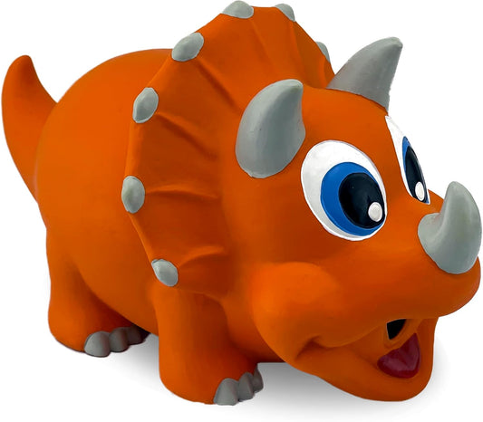 PetSport Jumbo Triceratops Dog Toy