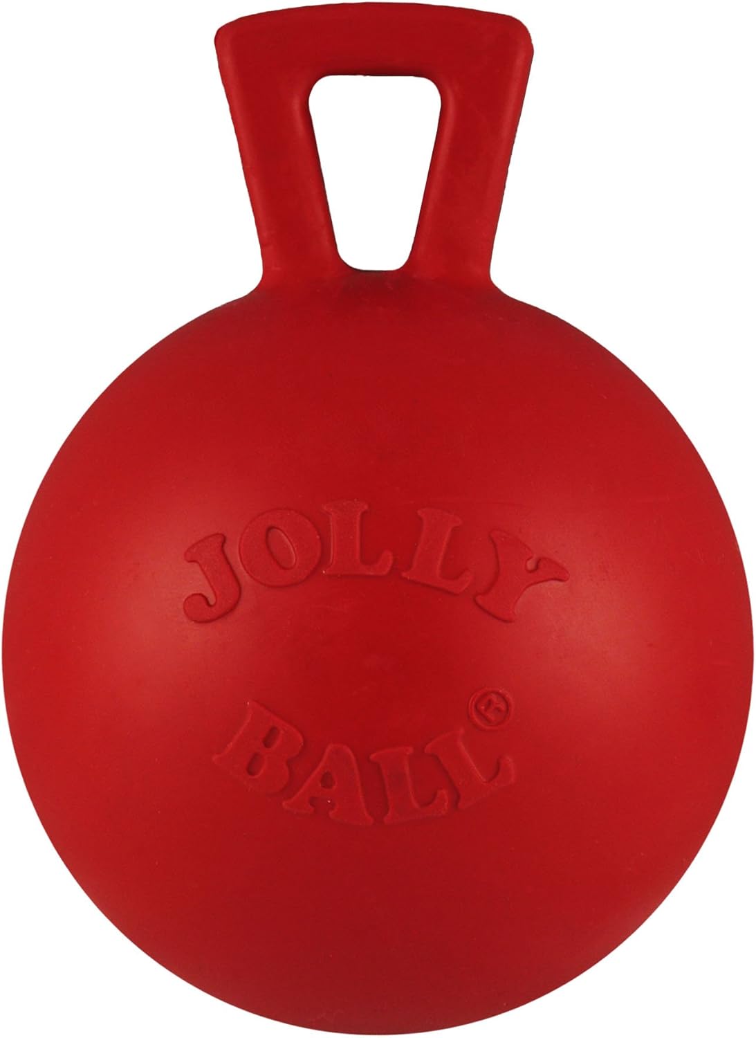 Jolly Pets Tug-n-Toss Heavy Duty Dog Toy Ball with Handle