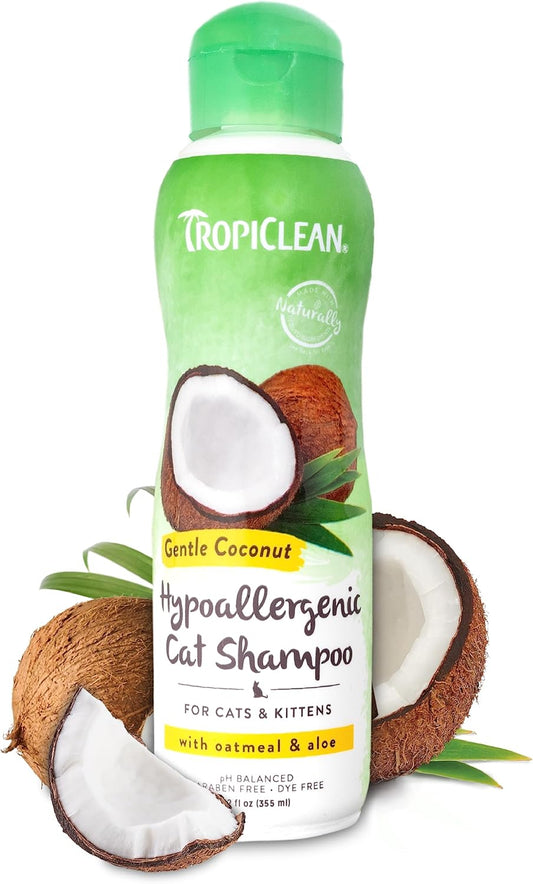 TropiClean Gentle Puppy Shampoo, Dog Shampoo for Allergies & Sensitive Skin