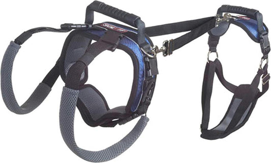 Solvit Product PetSafe CareLift Support Harness - Full Body Lifting Aid with Handle - Great for Pet Mobility and Older Dogs - Comfortable, Breathable Material - Easy to Adjust, Large