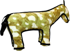 TUFFY - World's Tuffest Soft Dog Toy - Barnyard Horse - Multiple Layers. Made Durable, Strong & Tough. Interactive Play (Tug, Toss & Fetch). Machine Washable & Floats.