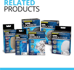 Fluval 106/107 Bio-Foam, Replacement Aquarium Filter Media, 2-Pack