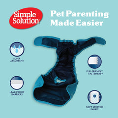 HERO PET Dog Simple Solution Washable Dog Diaper