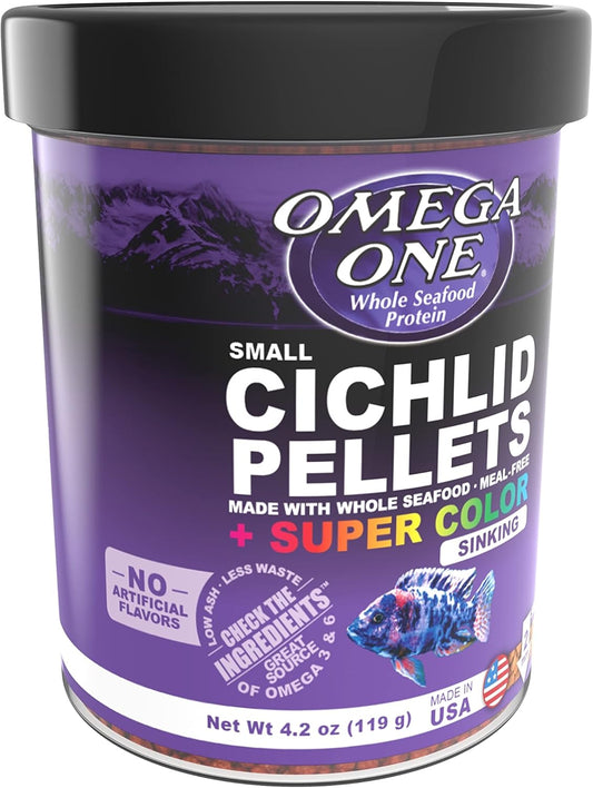 Omega One Super Color Sinking Cichlid Pellets