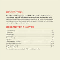 ACANA Freeze Dried Dog Food Meal & Topper, Grain Free High Protein Farm-Raised Beef Recipe