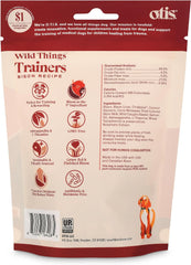 O.T.I.S. Wild Things Trainers Bison Recipe – 4 oz – Bite-Size Dog Training Treats with DHA, Ashwagandha & L-Theanine – GMO-Free – No Hormones or Artificial Additives