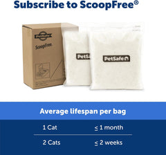 PetSafe ScoopFree Odor Control Crystal Cat Litter, Fresh Scent, 8 Lb Bag