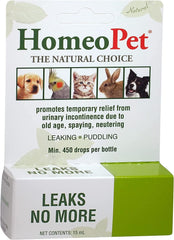HomeoPet Leaks No More 15 ml
