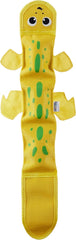 Outward Hound Fire Biterz Red Lizard Plush Firehose Material Interactive Dog Toy