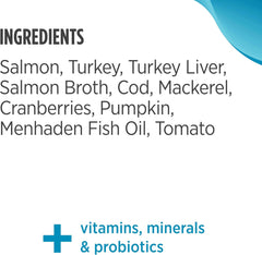 Nulo Salmon & Mackerel Pate Wet Canned Cat Food, 12.5 Ounce (Pack of 12)