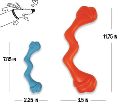 Nylabone Springa Interactive Dog Toy for Small Dogs - Lightweight Flexible Floatable Dog Tug Toy for Creative Play & Dog Exercise