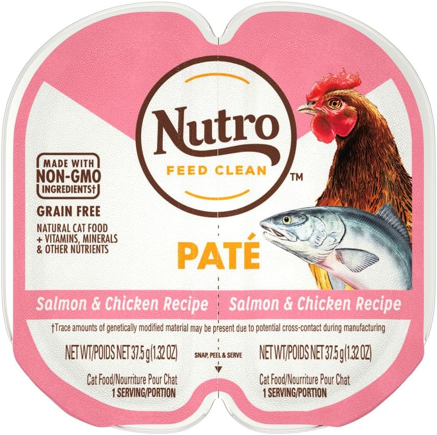 Salmon & Chicken Recipe Paté 2.6 oz, 24 pk