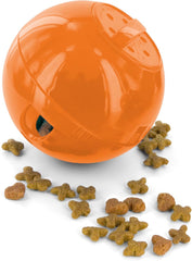 PetSafe SlimCat Interactive Feeder - Combines Play with Mealtime - Adjustable Portions - BPA-Free Plastic - Slow Feeder for Digestion - Lightweight, Dishwasher-Safe Toy