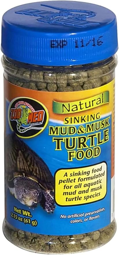 Zoo Med Natural Sinking Mud & Musk Turtle Dry Food