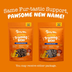 Zesty Paws Training Treats for Dogs - Training Treats for Puppies - Hip, Joint & Muscle Health - Immune, Brain, Heart, Skin & Coat Support - with Fish Oil Omega 3 Fatty Acids - Bacon Flavor – 8oz