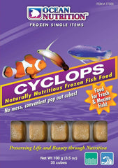 Ocean Nutrition Formula Cyclops Cube Frozen Food, 3.5 oz