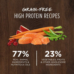 Instinct Original Dry Cat Food, Raw Coated Kibble, High Protein, Grain Free Recipe - Real Salmon