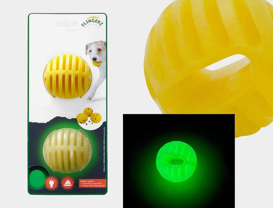 Flingerz Ultimate Fetch Toss & Launch Dog Toy Thrower (Replacement 2 Pack of Balls)