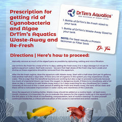 DrTim’s Aquatics Freshwater Waste-Away – Natural Aquarium Solution for Managing Organic Waste and Supporting Clean Freshwater Tank Environments