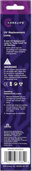 Coralife Aquarium Fish Tank Marine Salt Water Turbo-Twist UV Sterilizer 9 Watt Replacement Bulb, For 3X up to 125 Gallons