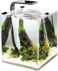 Cobalt Aquatics Microvue Nano Aquarium Kit - Includes Filter & LED Light - Ideal for Nano Reefs, Planted Tanks & Small Aquatic Setups