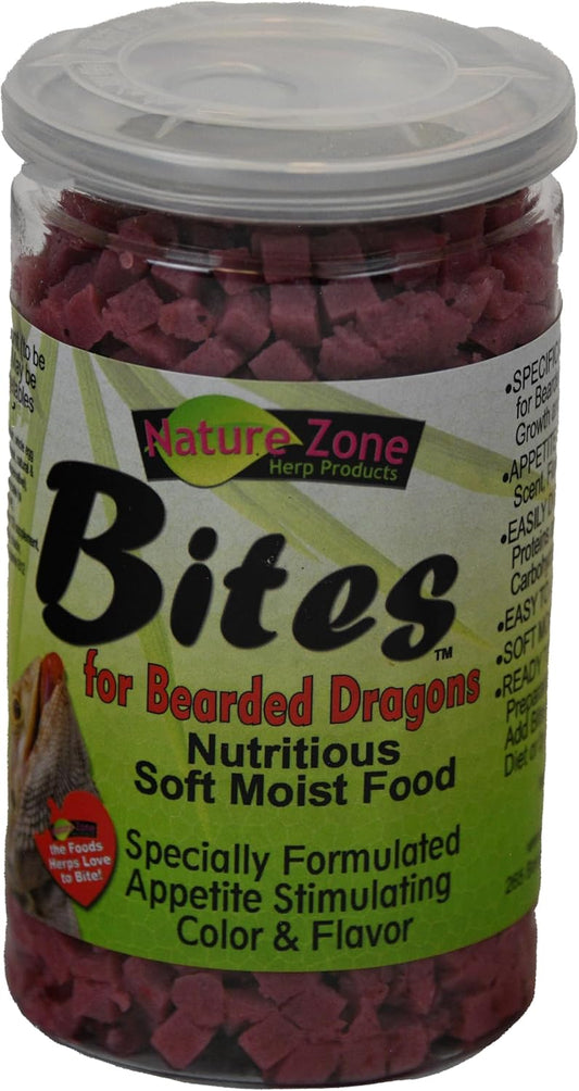 Nature Zone Bearded Dragon Bites Soft Moist Food