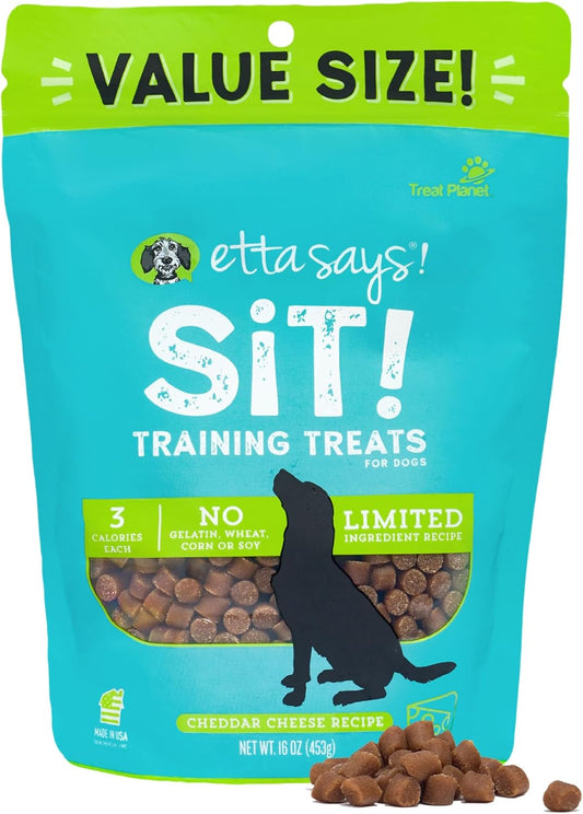 etta says! Training Treats - All Natural Cheese Soft Treats for Dogs - Made in The USA