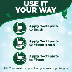HERO PET Vet's Best Enzymatic Dog Toothpaste – Vet Formulated Dental Gel for Teeth Cleaning, Fresh Breath, Tartar Control, Plaque Remover & Oral Hygiene for Dogs, 3.5 oz