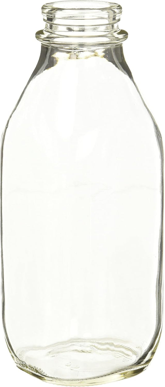 Lixit Widemouth Cage Water Bottles for Rabbits, Ferrets, Guinea Pigs, Rats and Other Small Animals. (White, 64 Ounce)