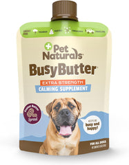 PET NATURALS OF VERMONT DOG BUSY BUTTER EXTRA STRENGTH CALMING PEANUT BUTTER 6OZ