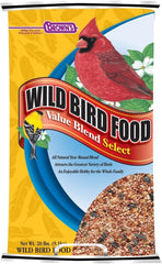 F.M. Brown'S Wild Bird Food, 20-Pound, Value Blend Select Poly-Woven Bag